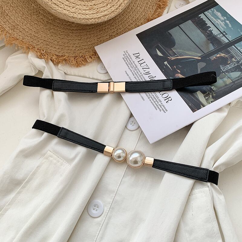 ベルト ウェストブレザー コート ドレス ストレッチ エラスティック 伸縮 ハーネス ブラック・アイド・ピーズ89841918016