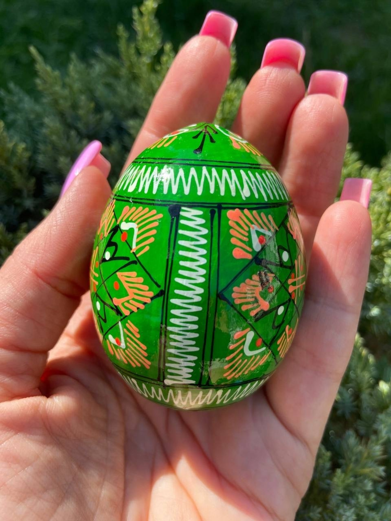 装飾用プィサンカ（イースターエッグ）with stand　コロミヤ博物館モデル - 7