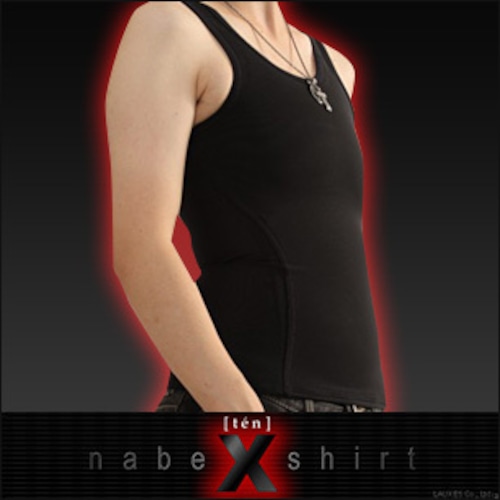 ナベシャツ X【ten】カラー：黒