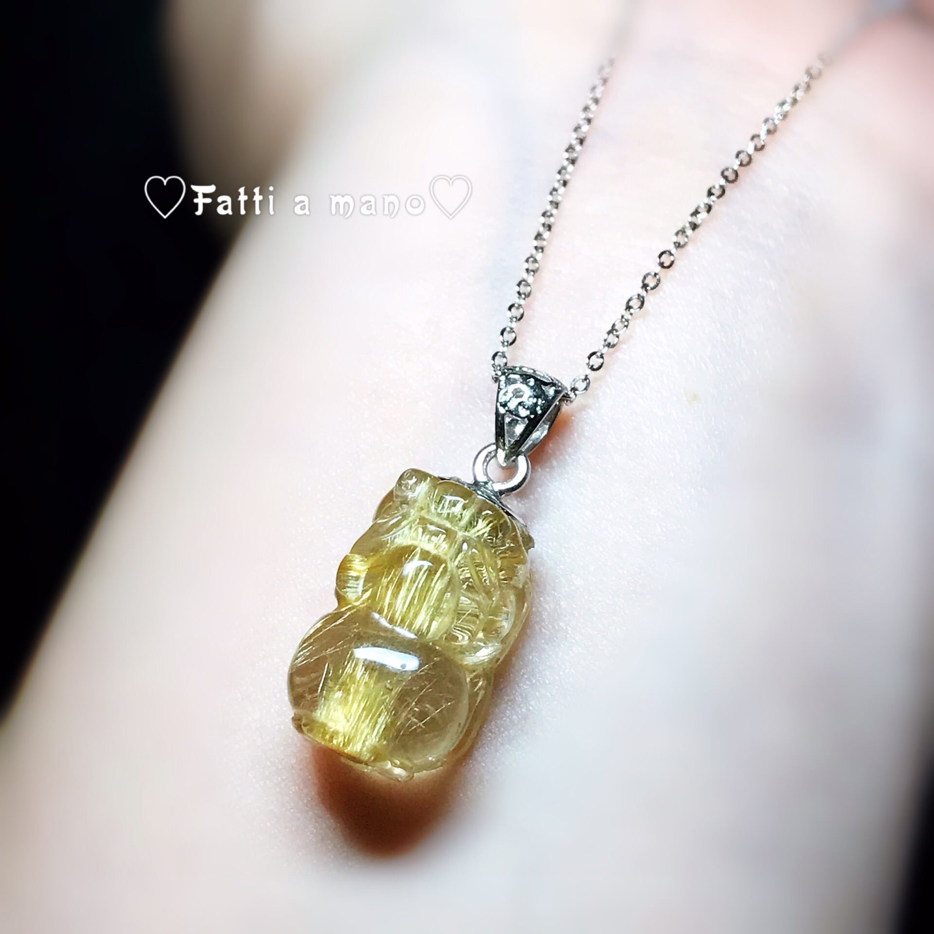 可愛い キラキラトップグレード ゴールドタイチンルチル 貔貅さん