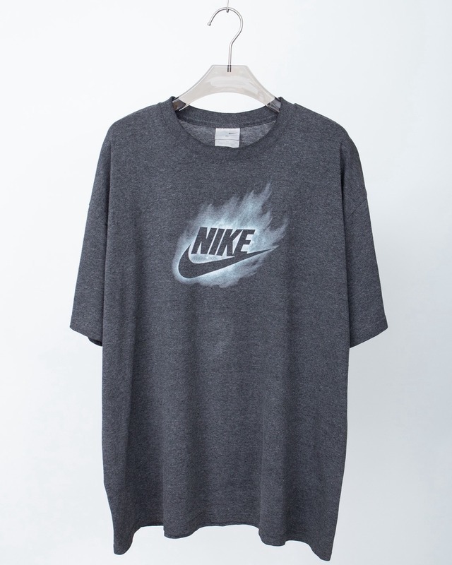 "NIKE" good fade both side print T-shirt