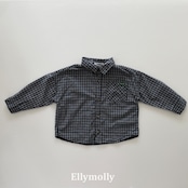 韓国子供服 / 26Autumn / ELLY MOLLY / メゾンチェックシャツ / 秋服 *5~19*