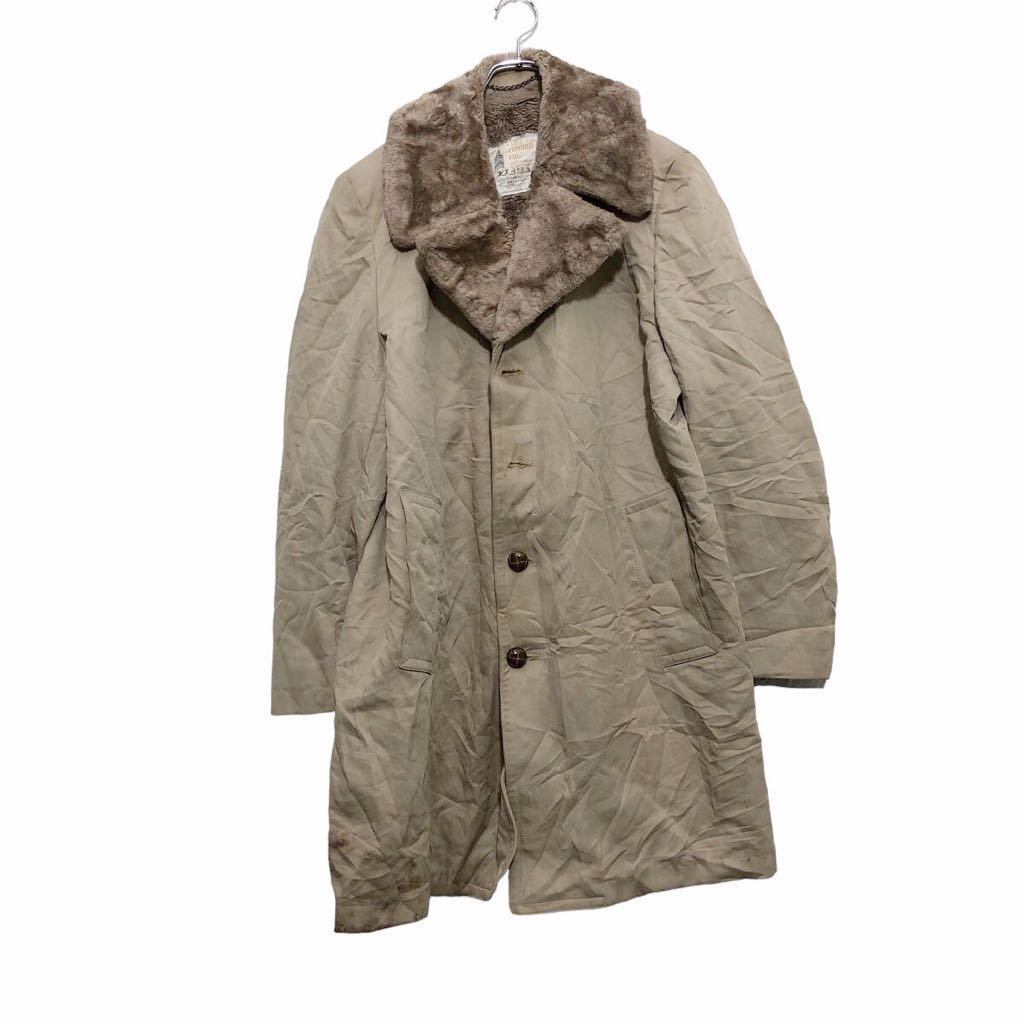 LONDON FOG コート L〜 ベージュ ロンドンフォグ 裏ボア ボタン