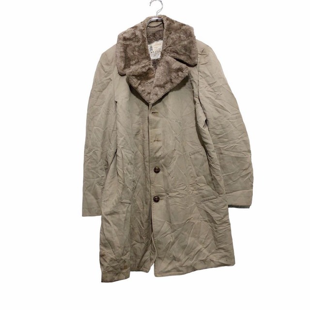 LONDON FOG コート L〜 ベージュ ロンドンフォグ 裏ボア ボタン 