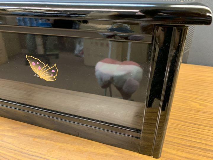 高床台 30号 蝶と蘭 T 飾り台 雛人形　台　毛氈付き 高床台 30号 蝶と蘭 T 飾り台 雛人形 台 毛氈付き