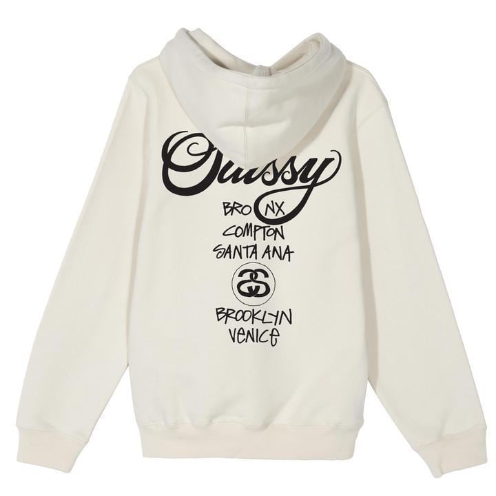 STUSSY ステューシー WORLD TOUR パーカー プルオーバー STUSSY ステューシー WORLD TOUR パーカー プルオーバー