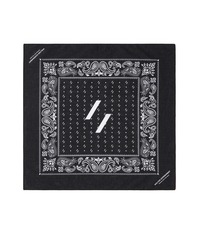 VINTAGE PAISLEY BANDANA_BLACK