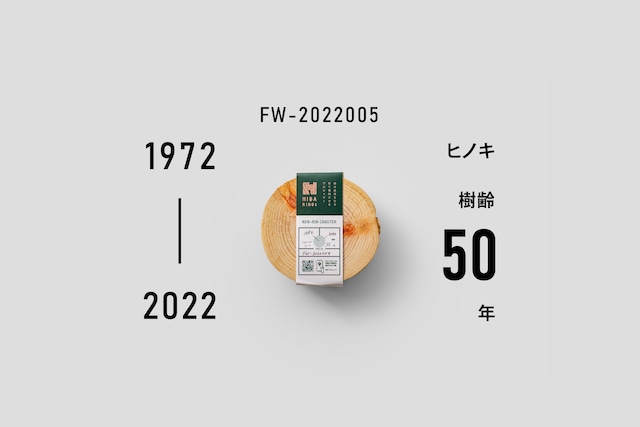 ヒノキ コースター 1972-2022
