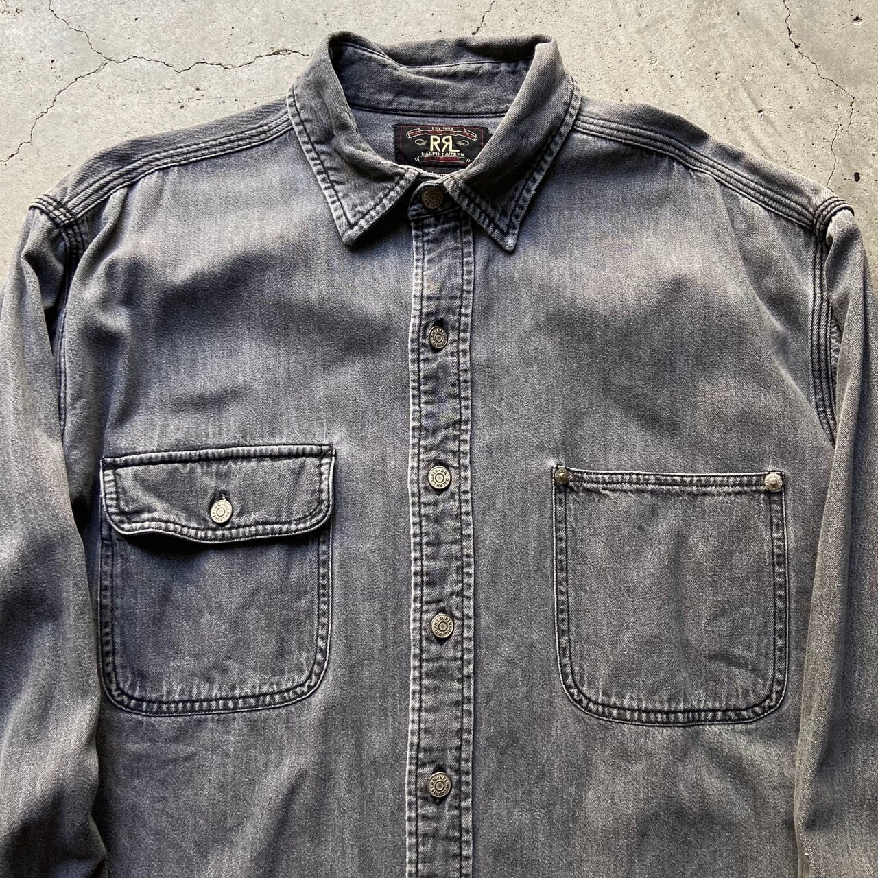 90年代 三ツ星タグ RRL ダブルアールエル Ralph Lauren ラルフローレン 