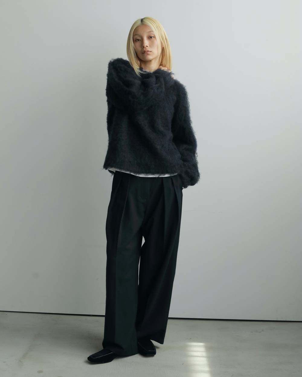 anuke Brashed Knit Pullover アンヌーク anuke（アンヌーク） ニット セーター Brashed Knit Pullover