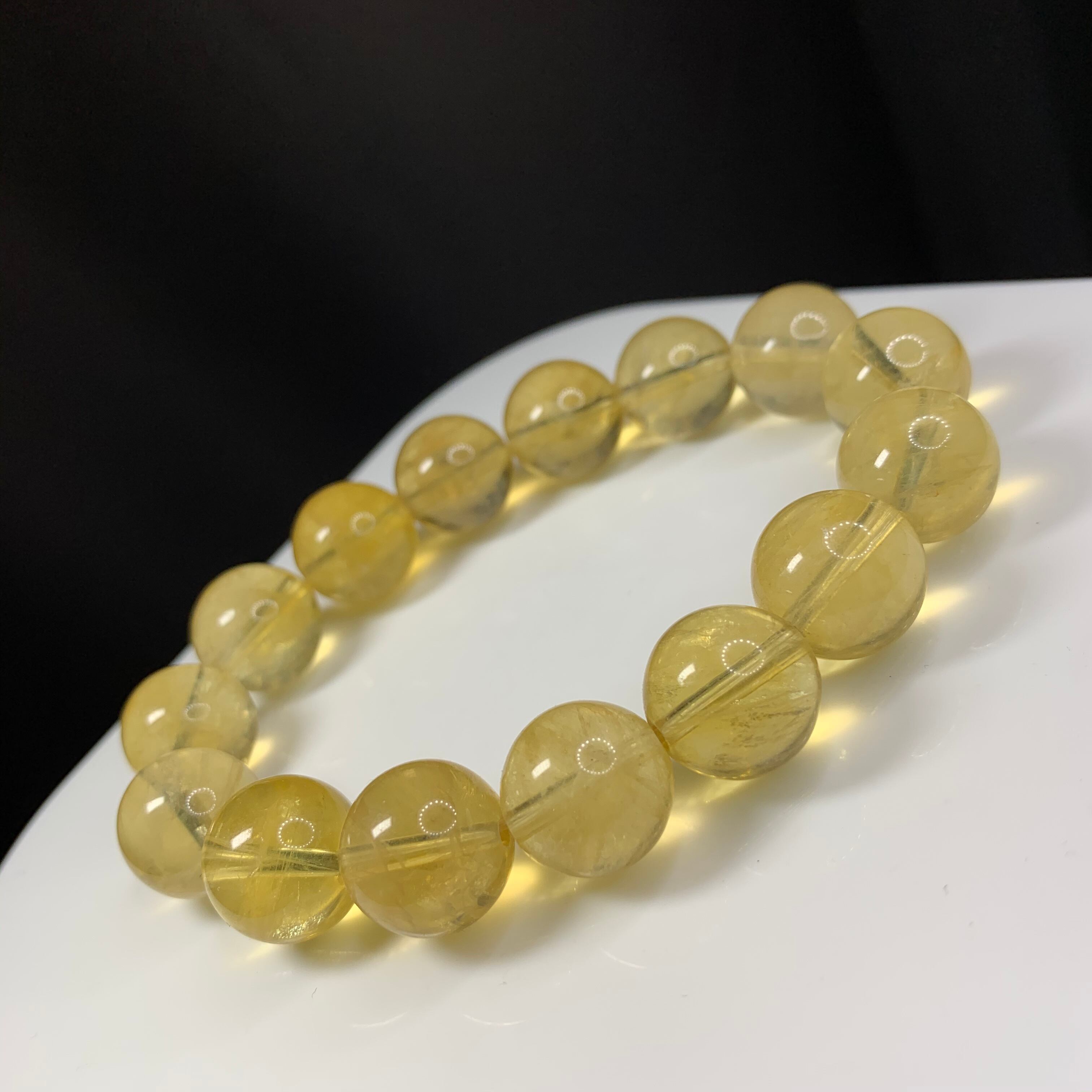 b191ゴールデンフローライトブレスレット | Naturaltreasure