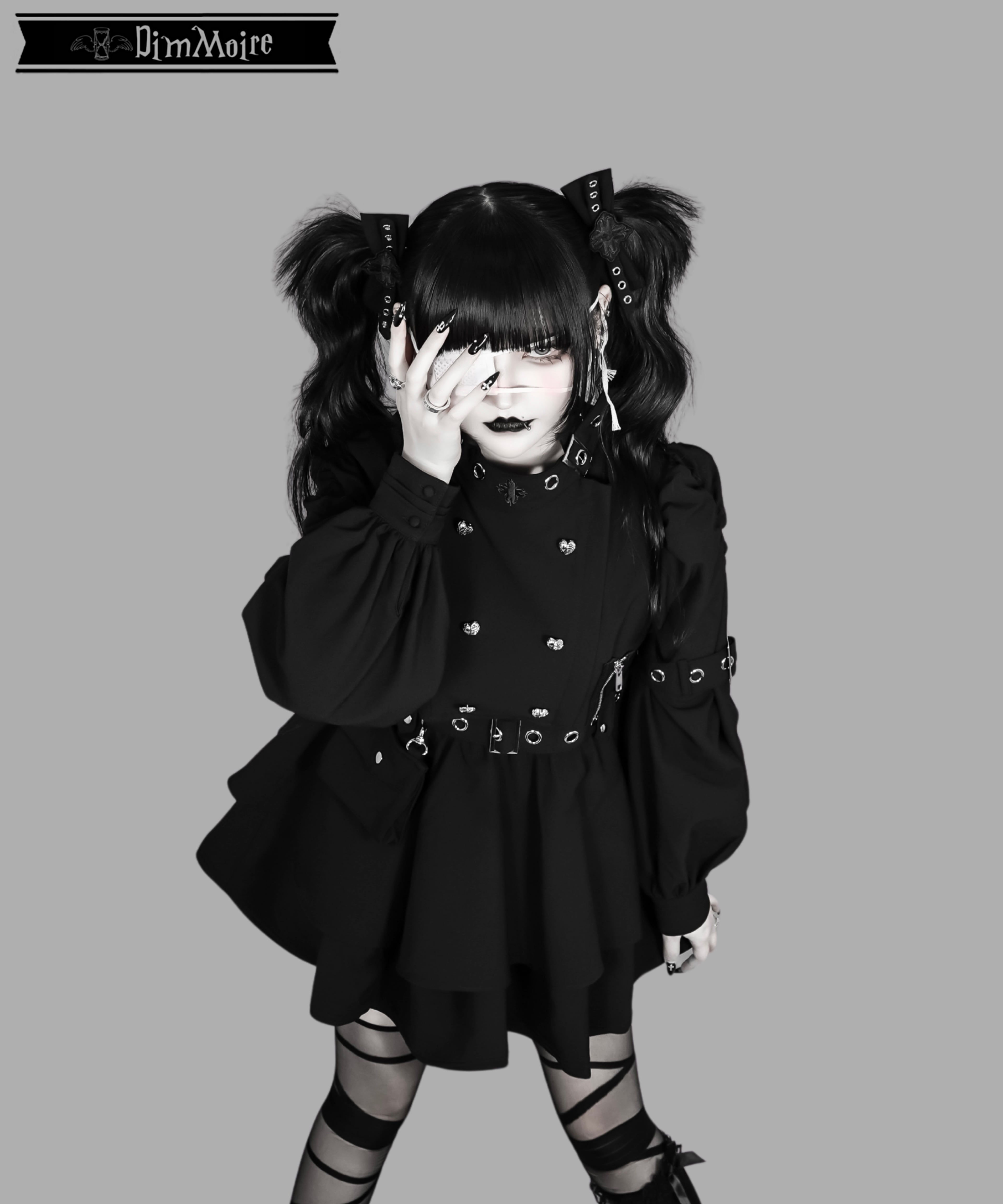 CODE:NURSECOREヘアクリップ【Black】 | DimMoire