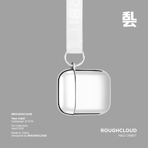 ROUGHCLOUD シルバーテックAirPodsケース