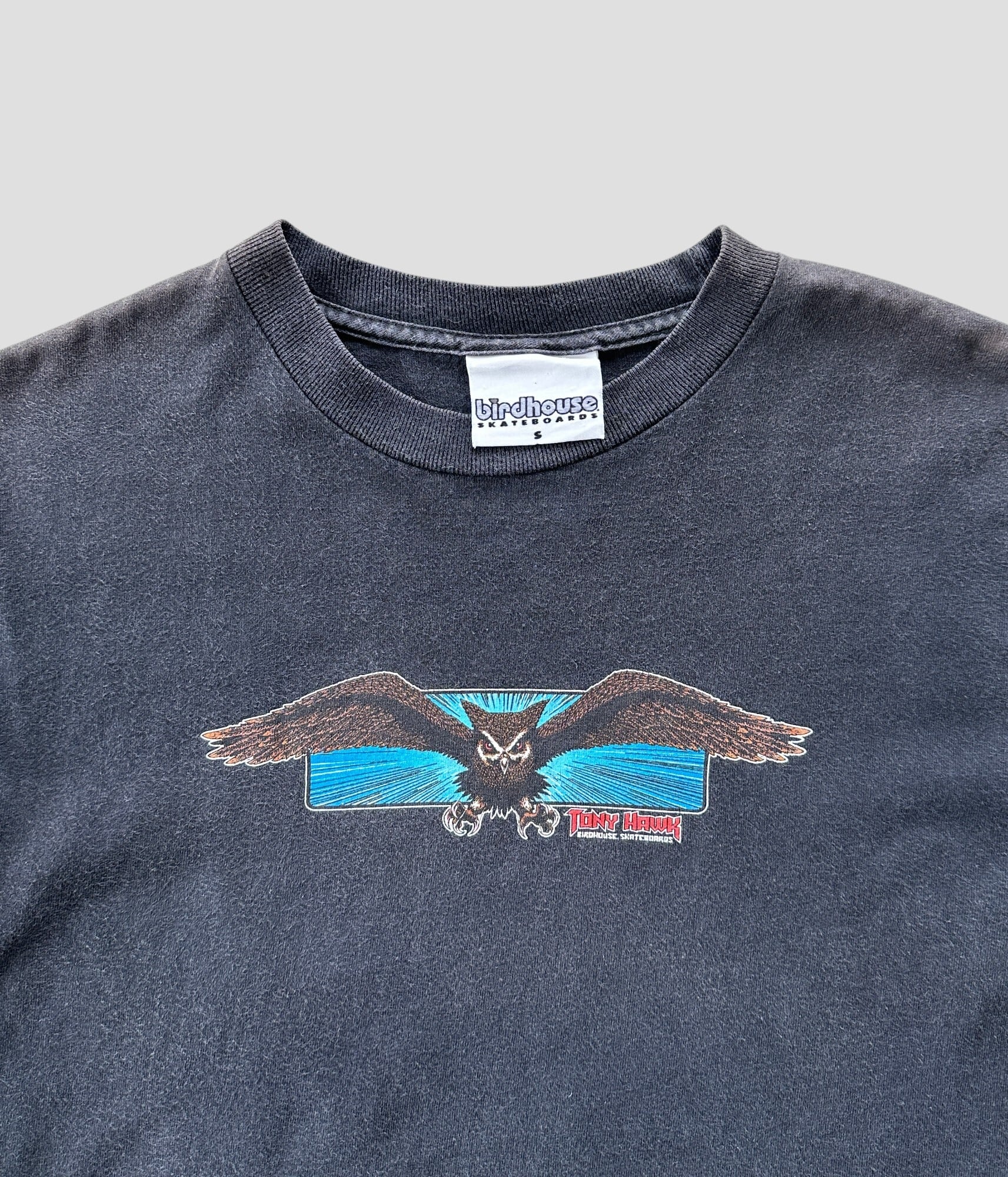 Birdhouse Skateboards- Vintage 90s S Print T-shirt | BEGGARS