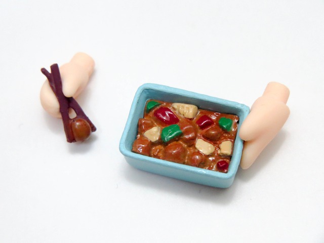 再入荷【476】 凰鈴音 小物パーツ 酢豚弁当　ねんどろいど