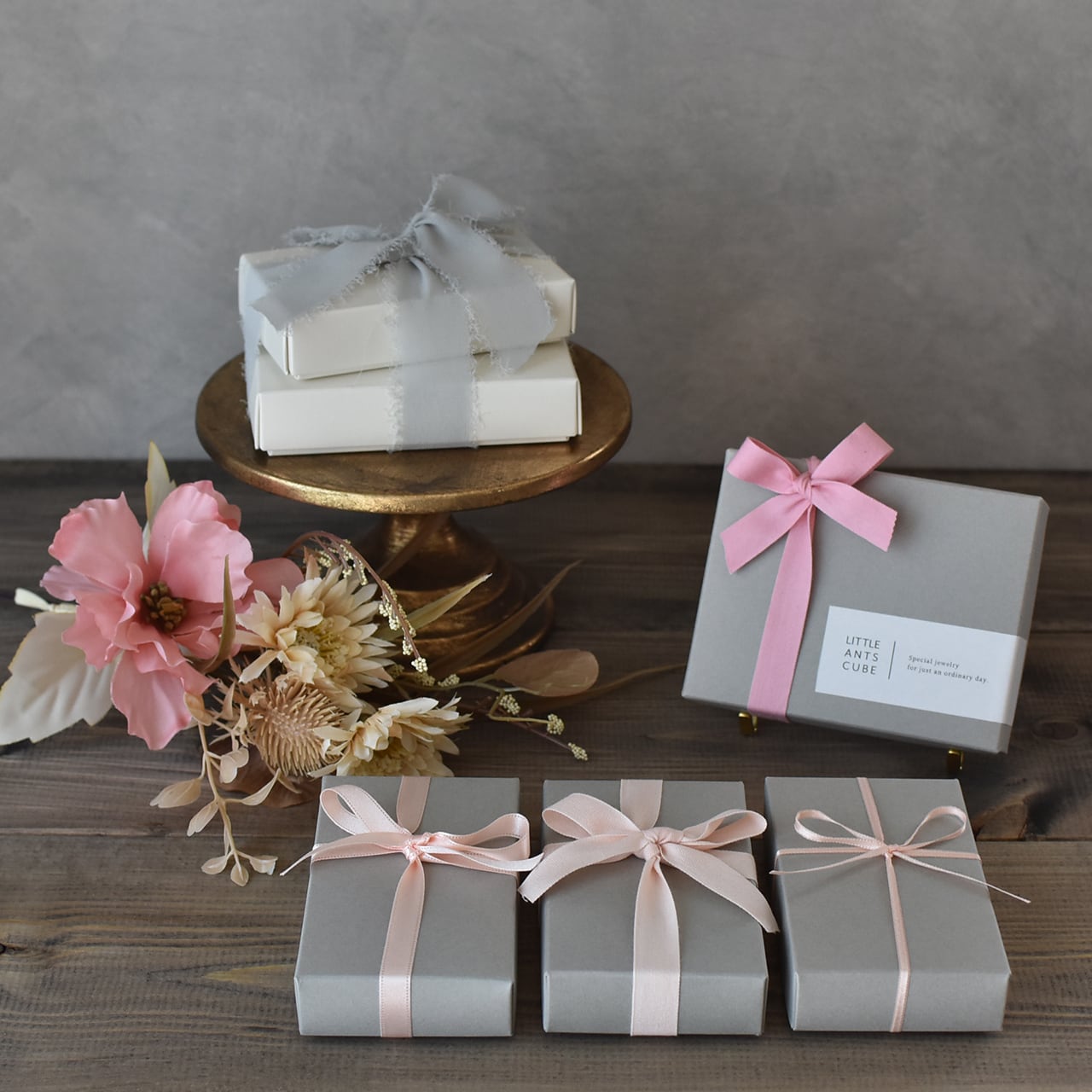 両面サテンリボン 3㎜幅×60m巻 | 小さな箱屋 リトルアンツ