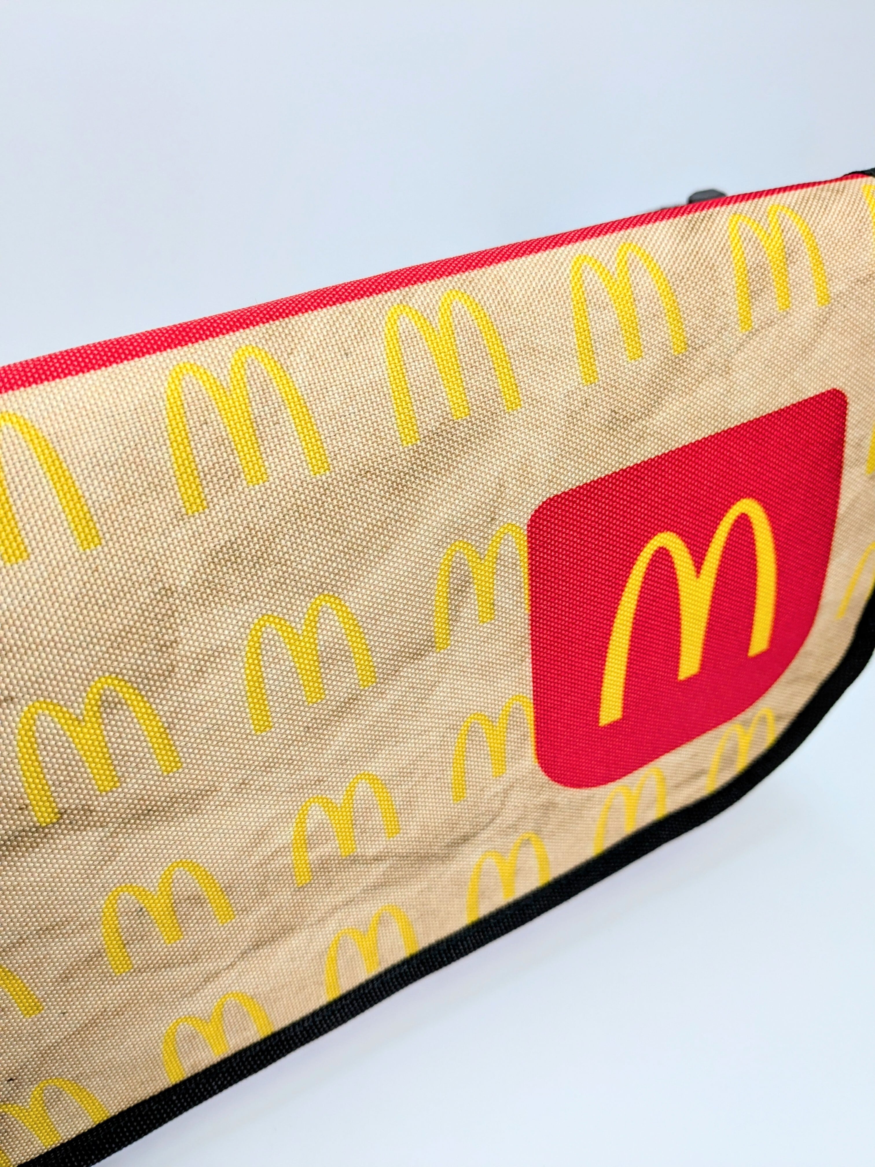 【マクドナルド (ロゴ)】ショルダーバッグ＊紙袋風 〚アメリカン雑貨 アメトイ〛