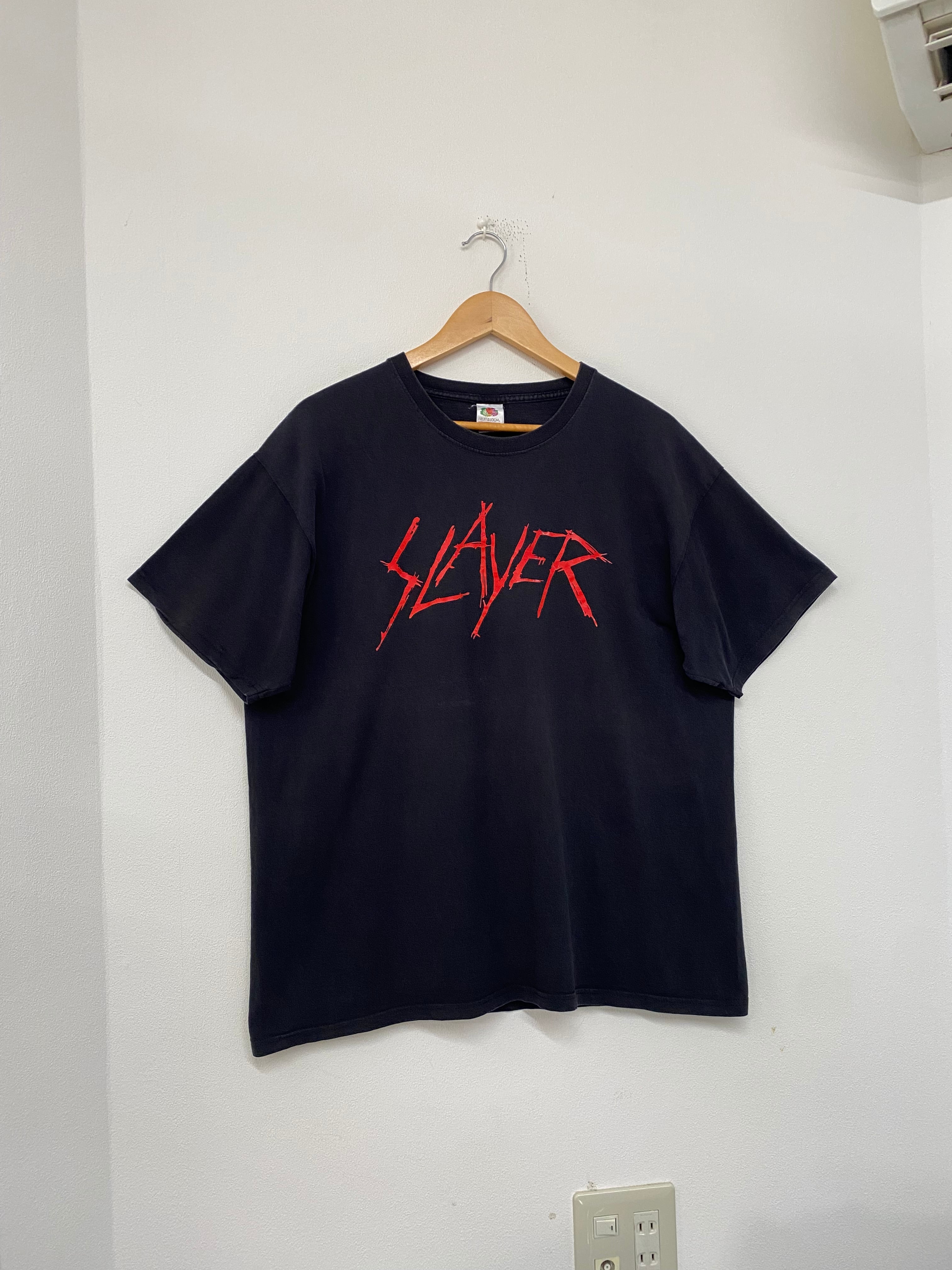 90-00s SLAYER UBER ALLES Print Tshirt/L-XL | ACIDHOUSE