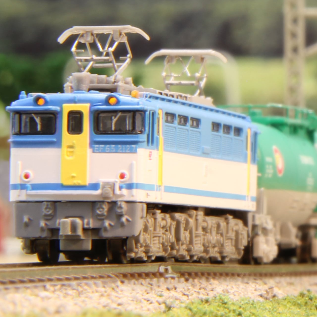 T035-6 EF65形電気機関車 2000番代 2127号機 JR貨物更新色 (EF65