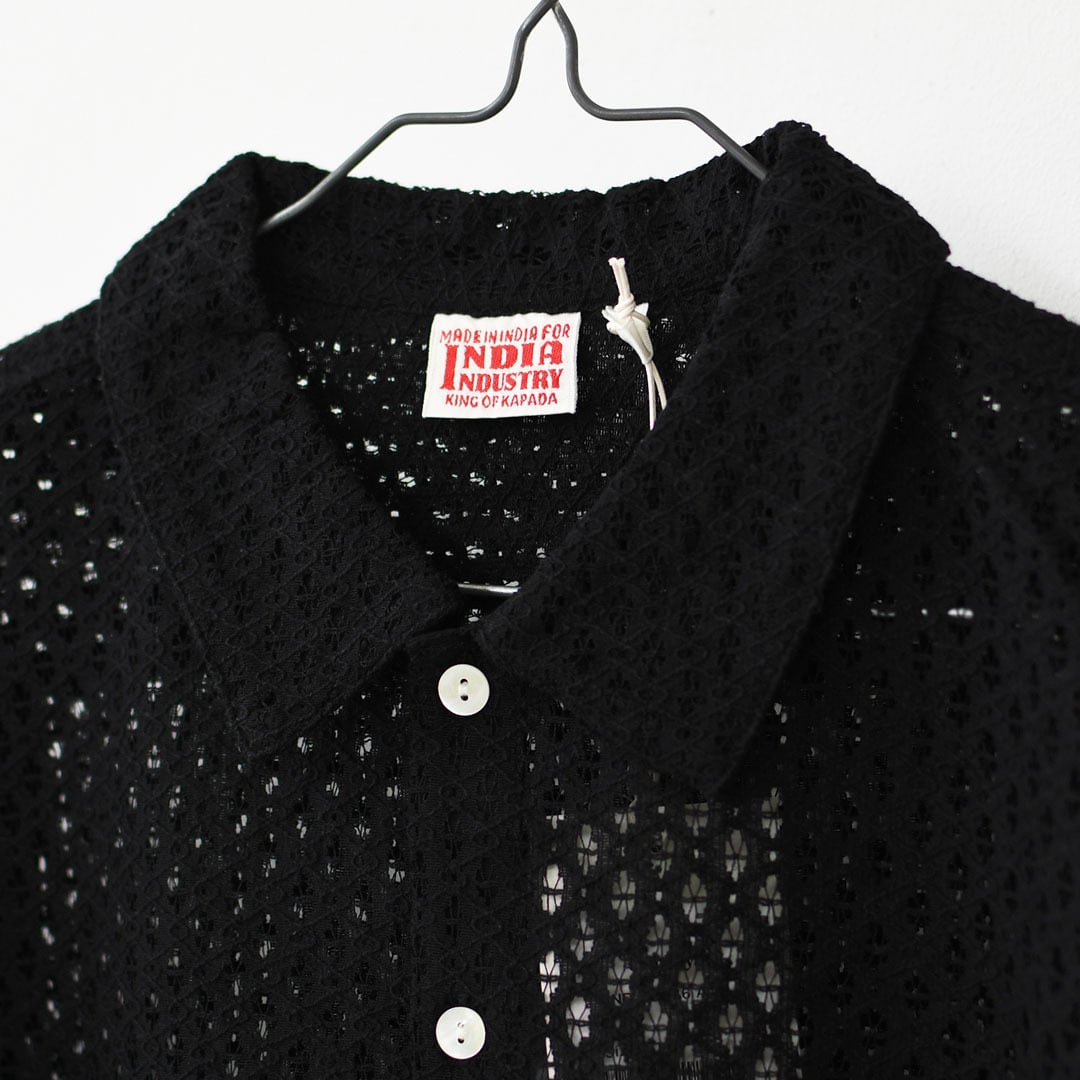 INDIA INDUSTRY [インディアインダストリー] SHORT SLEEVE SHIRT