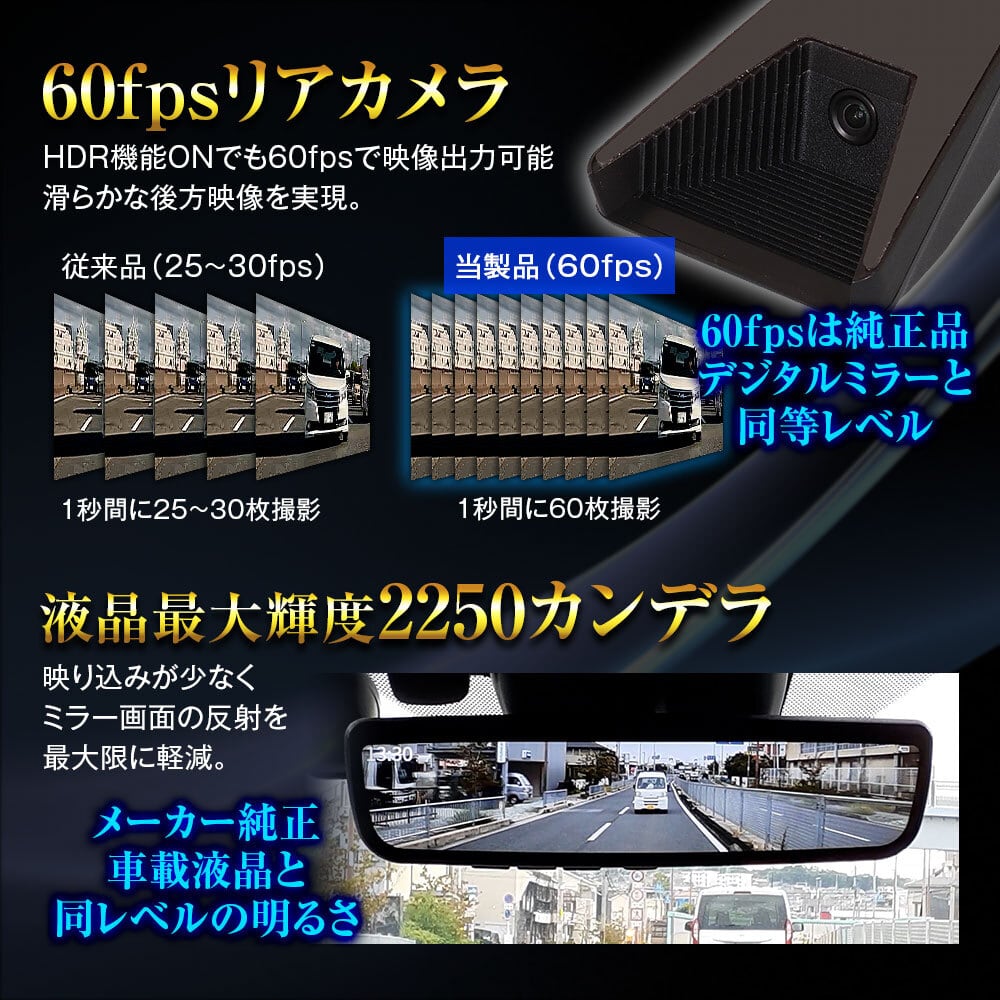 MAXWIN MDR-A002B・A003B用 60fpsリアカメラ 補修用 MAXWIN MDR-A002B・A003B用 60fpsリアカメラ 補修用