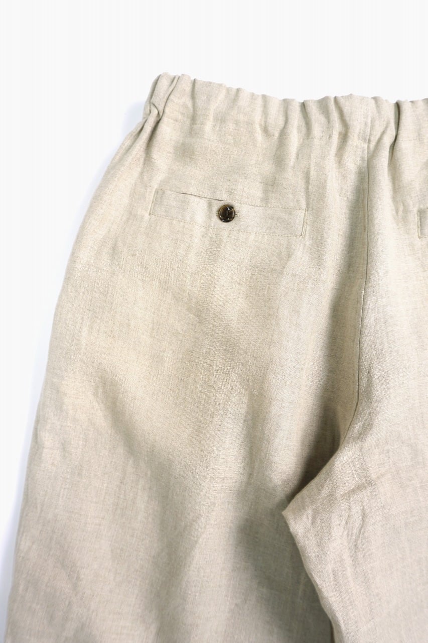 French Linen Wide Easy Pants