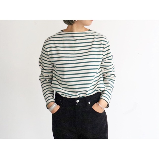 SAINT JAMES(セントジェームス) 『OUESSANT BORDER』Basque Shirt New 