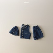 Amigo 26/SS メローデニムパンツ