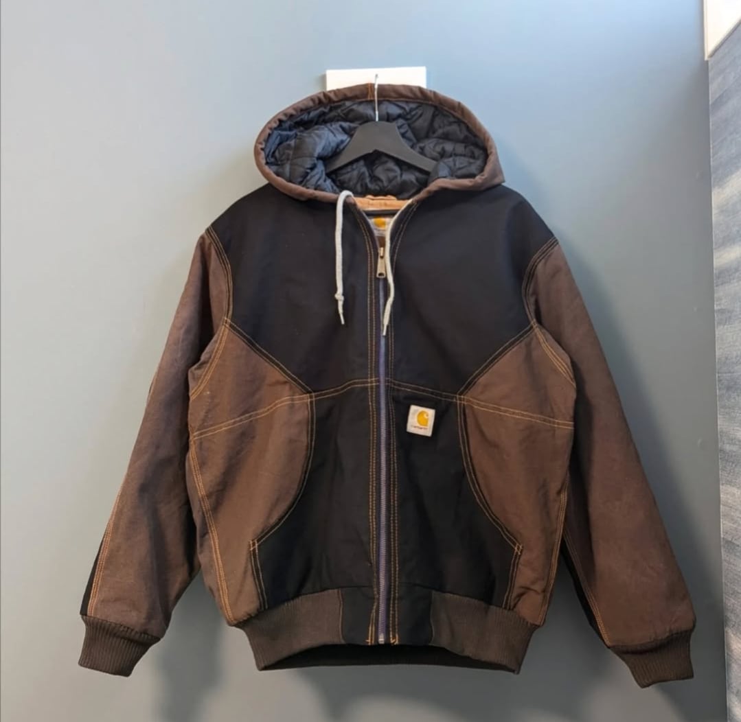 Carhartt リメイクジャケット ML Carhartt Duck Active Jacket- リメイク – HARAJUKU GARAGE 原宿自動車