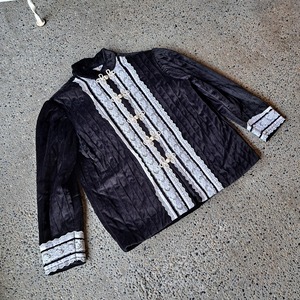 チャイナデザイン ベルベットジャケット used [310085]