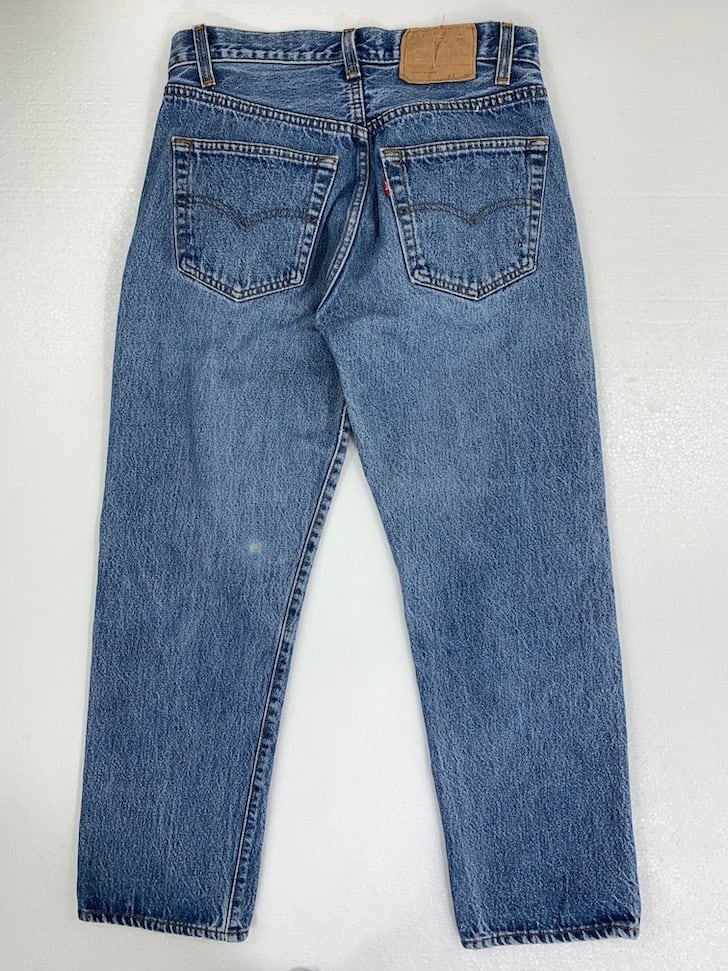 80s米国製 リーバイス 501 W36 1988年製 刻印553 色残り良 美品 1988年製 USA製 リーバイス501 濃いめ ジーンズ 実寸W36 80's