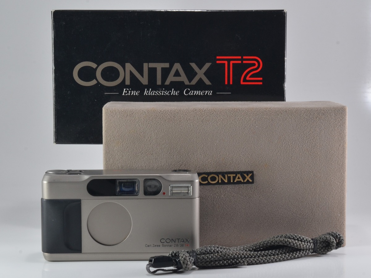 美品-動作確認済み】 コンタックスT2 Contax T2 美品 CONTAX 