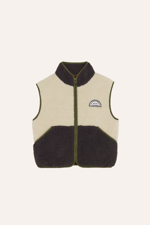 The Campamento　Ecru Teddy Vest