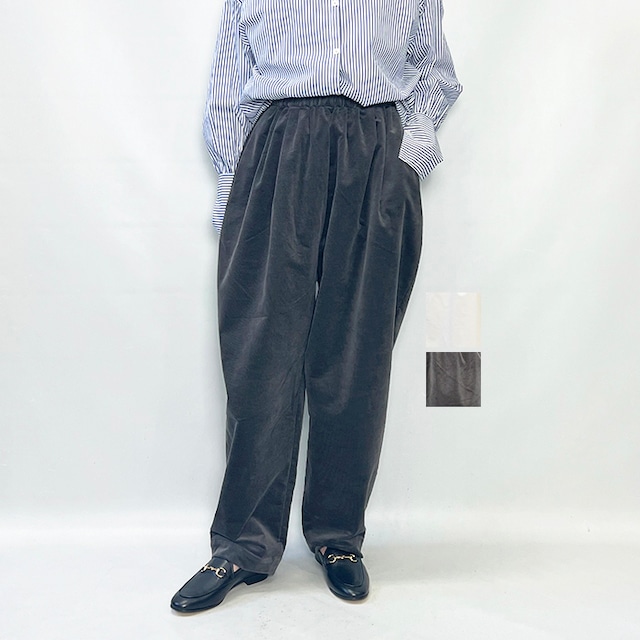HeRIN.CYE へリンドットサイ Cocoon loose pants 530IAM31-1521 2025秋冬新作 [送料無料]