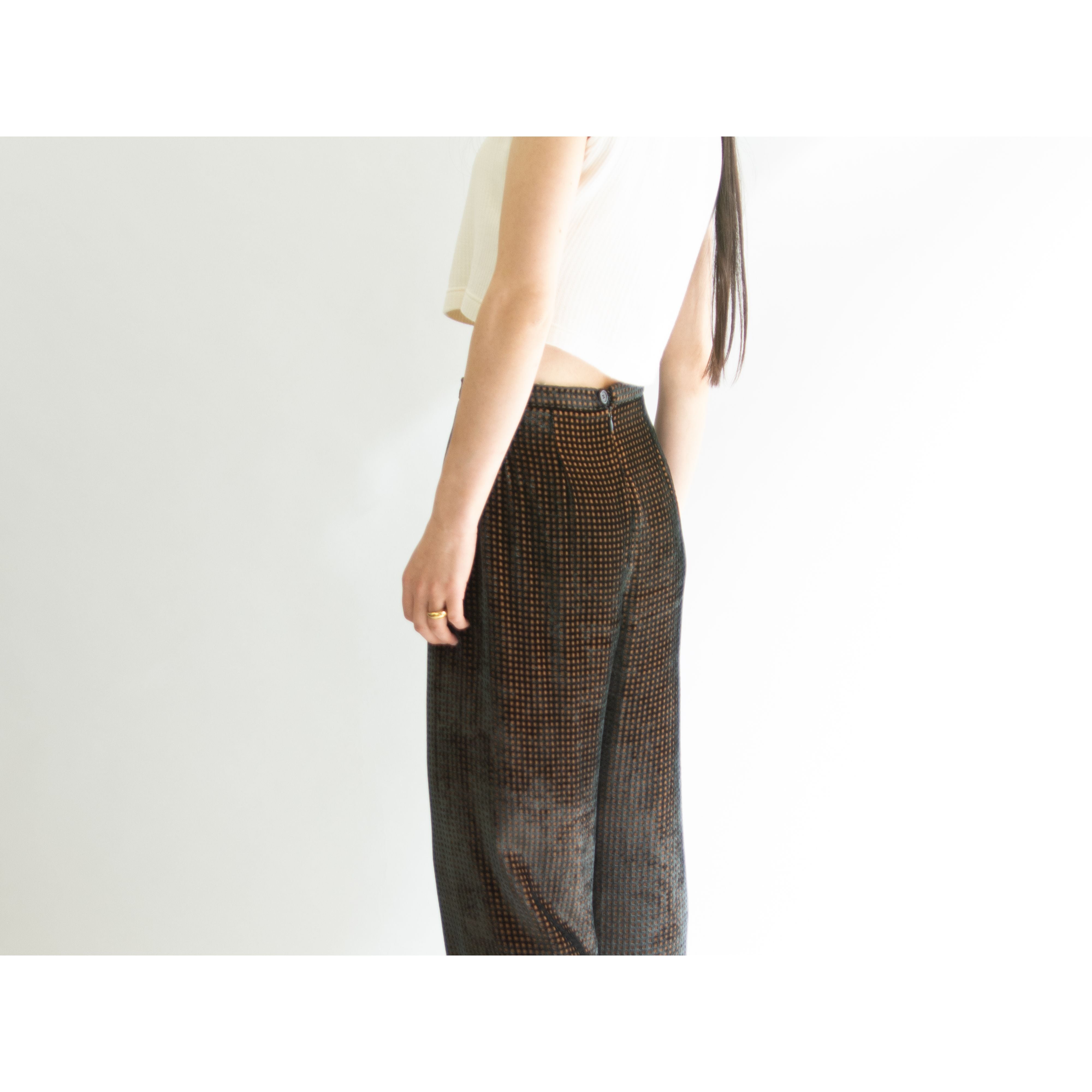【GIORGIO ARMANI】Made in Italy Velour Jersey Pants（ジョルジオアルマーニ イタリア製ベロアジャージパンツ）