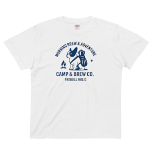 FREBULL OUTDOOR ユニセックス スタンダード Tシャツ (3colors) P00384