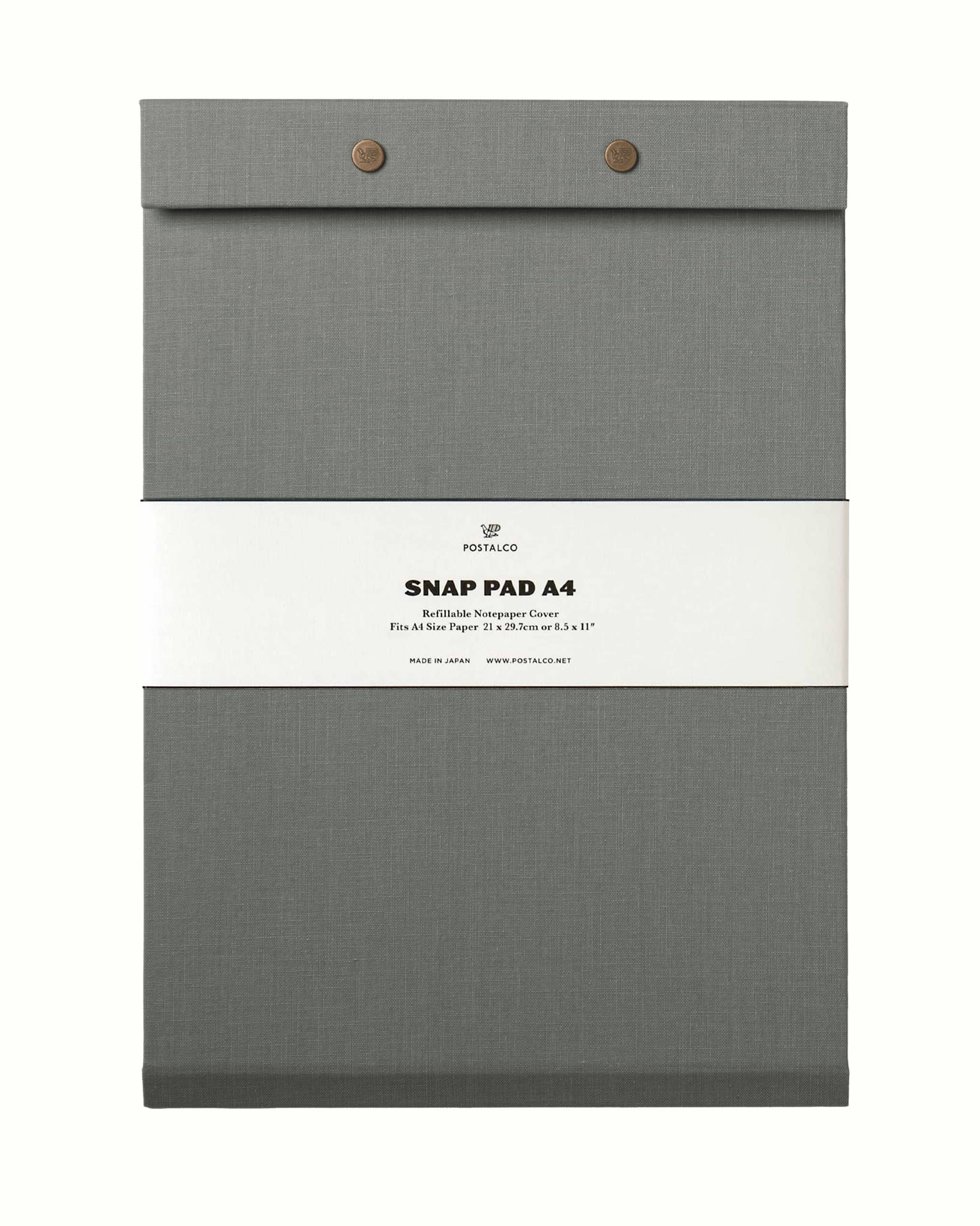 POSTALCO/ポスタルコ】スナップパッド SQ A4 (Ash Gray) | 590&Co.