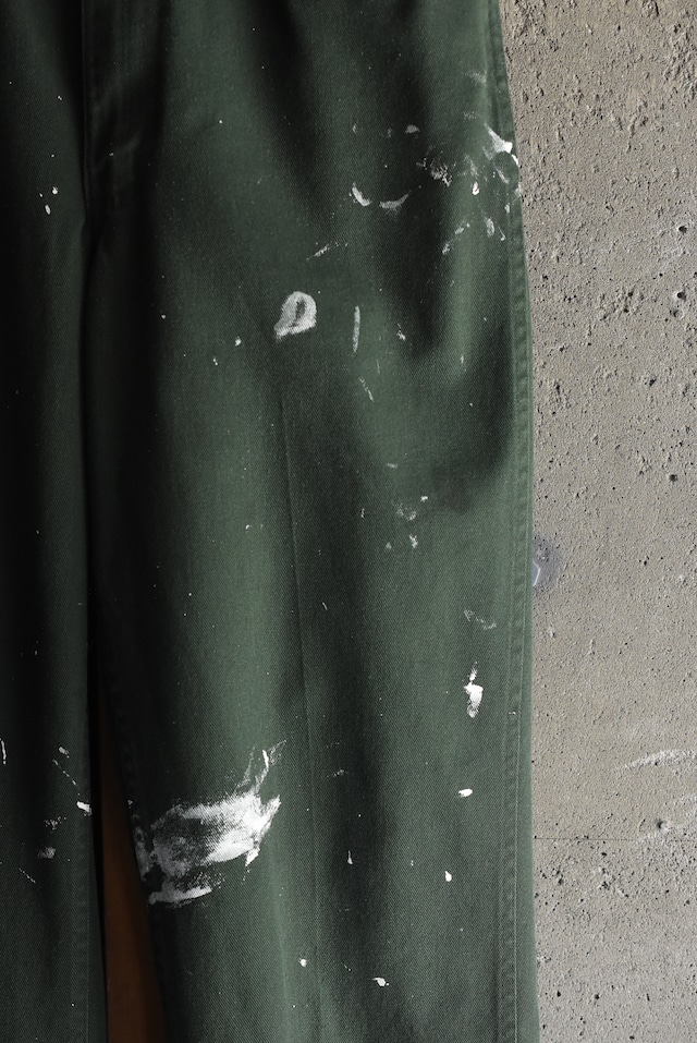 OK/00's "BEN DAVIS" art paint frisko pants