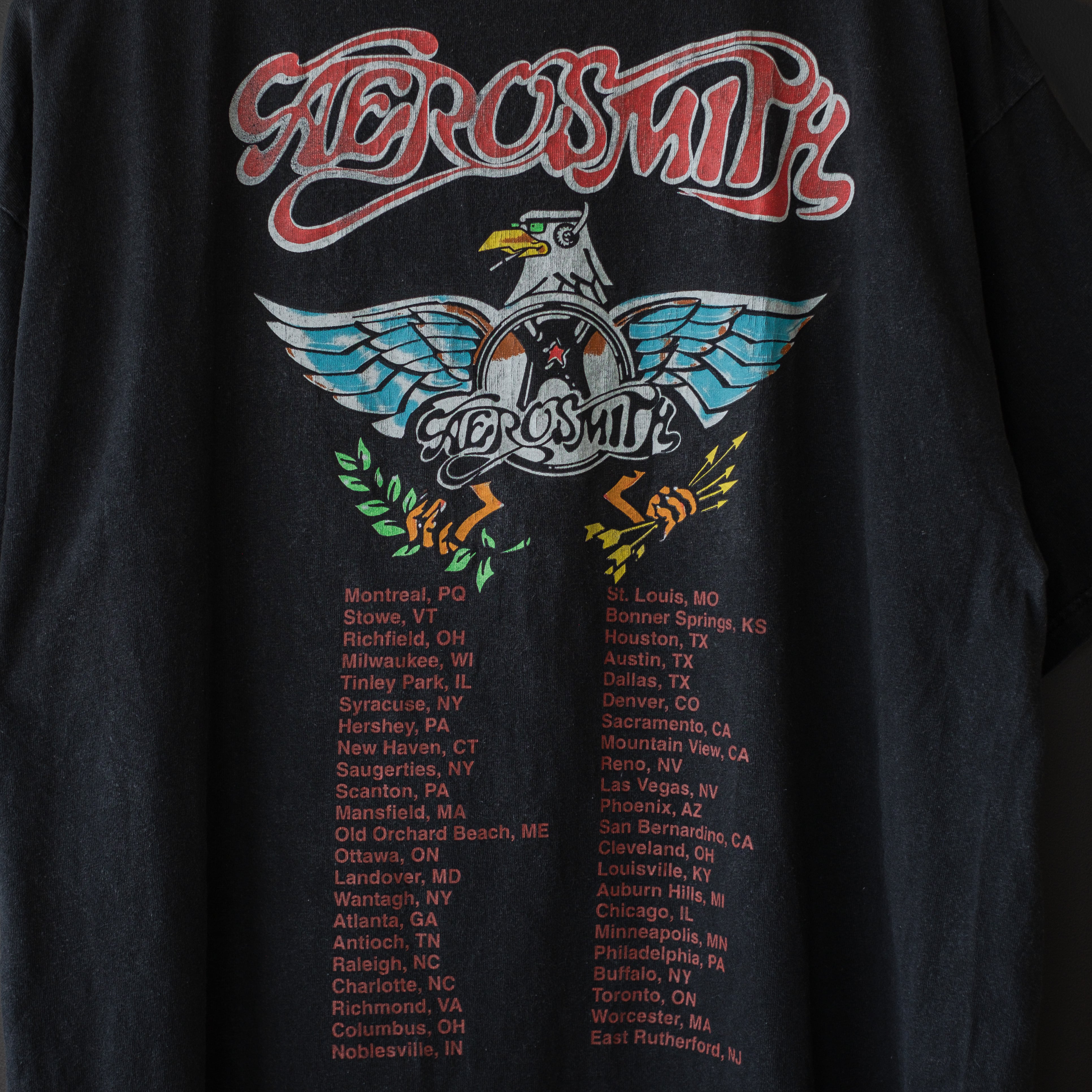 used- 1993 AEROSMITH tee (Aero Force One) | dros dro