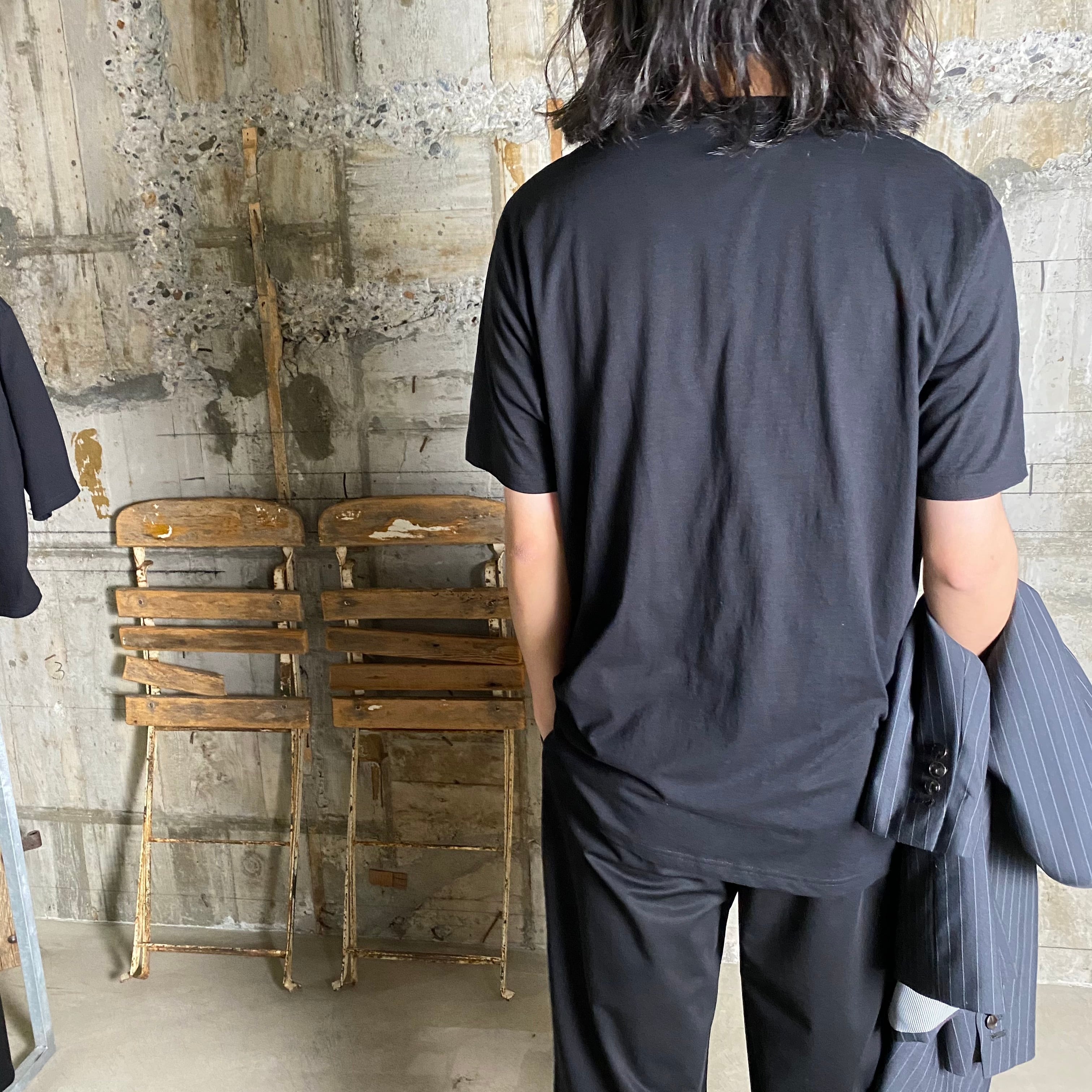 BLACK SCORE【ブラックスコア 】CE CROSS Tシャツ(BLACK). | glamour