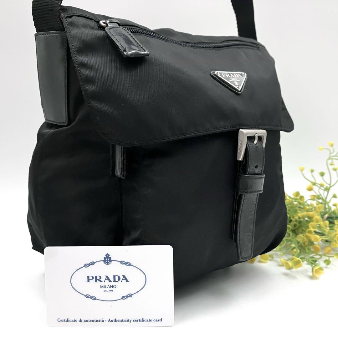 ✨️美品✨️ プラダ ショルダーバッグ メッセンジャー ナイロン