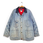 70s オシュコシュ リーバイス ヴィンテージ カバーオール 雰囲気系 内キルティングライナー OSH KOSH メンズL相当 古着 DA0082