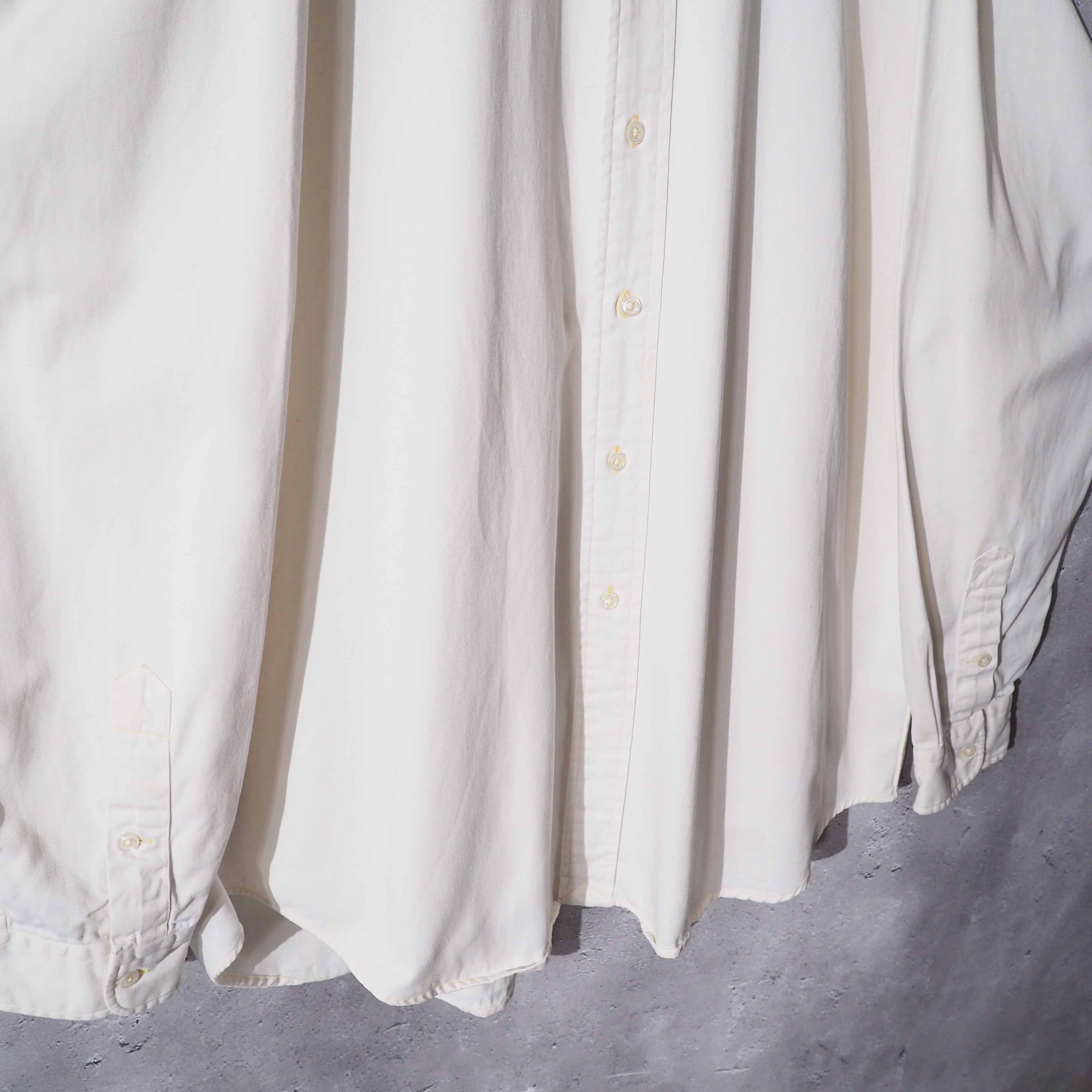 1990s " Ralph Lauren " Vintage Loose White Button Down Shirt