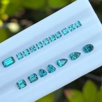 ラグーントルマリン 4.8x3.8mm, ナミビア産