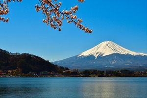 富士山と桜 02