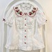 ゆめかわ♡いちご刺繍入りブラウス　tops27