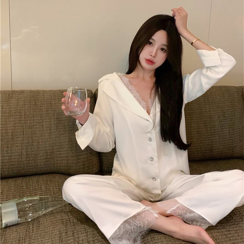 オータムウィンターレディースルーズスタイルレース ロング 秋物 冬物 1号婦人66269487480