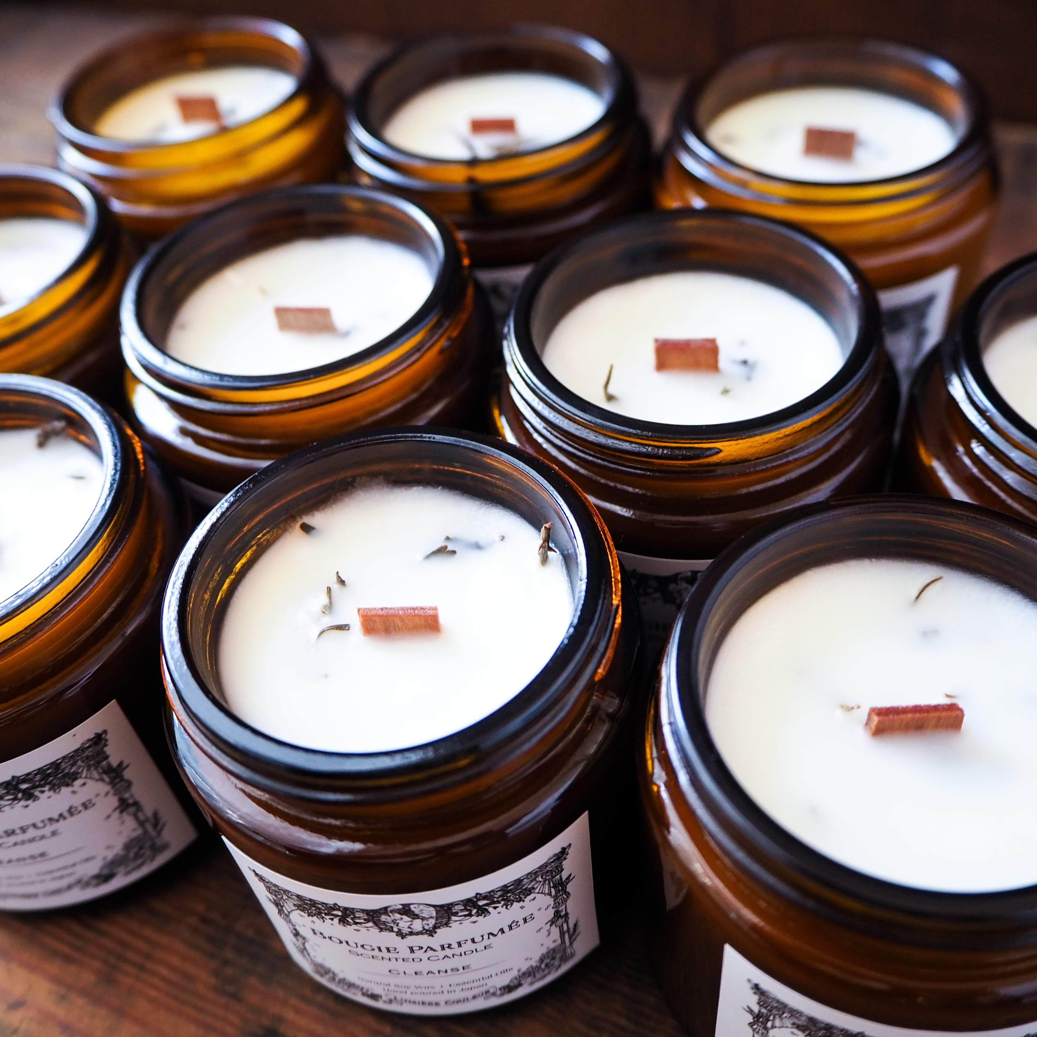 Cleanse｜ホワイトセージと神聖ハーブの浄化ソイキャンドル