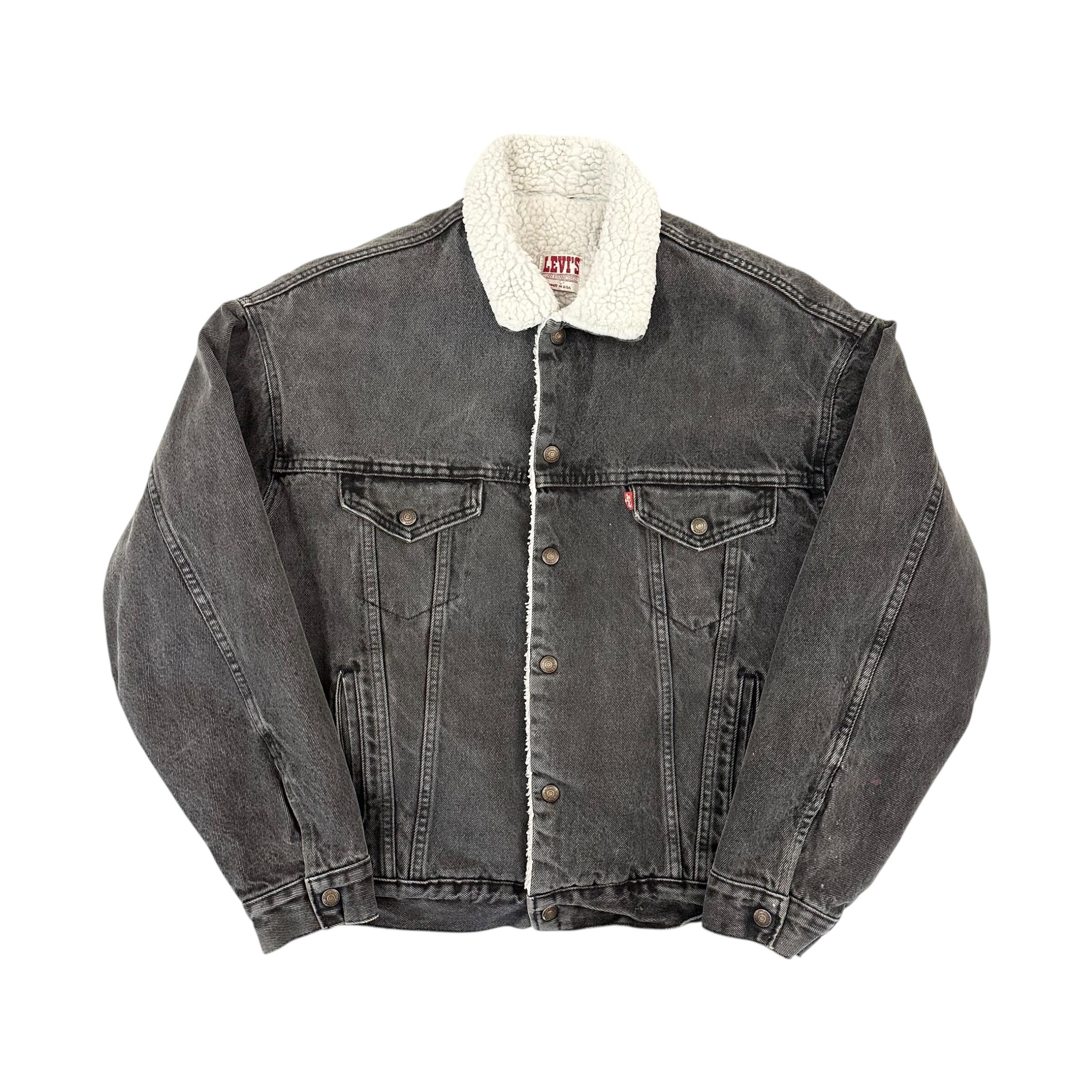 80's LEVI'S SHERPA JACKET BLK | BerBerJin Yuhodo