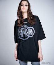 COOLA MADE ペイントTシャツ (BLACK) CQ-47005